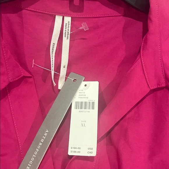 NWT Anthropologie The Somerset Maxi Dress Size XL Pink Z493 - Picture 6 of 6